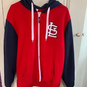 St. Louis Cardinals Full Zip Sweatshirt Size XL